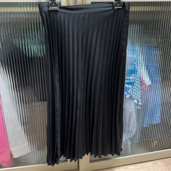Zara Black Pleated Skirt - Picture 1 of 2